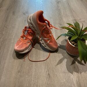 On Running Coral Athletic Shoes